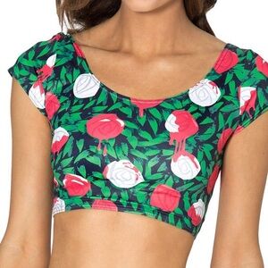 Black Milk Painting the Roses Red Nana Top